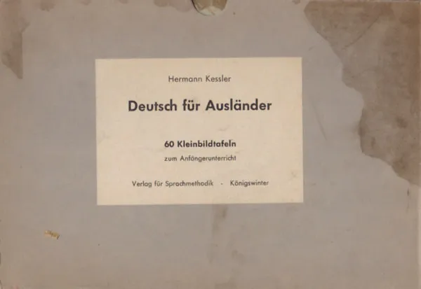 Expressz szállítás Deutsch für Ausländer - 60 Kleinbildtafeln zum Anfängerunterricht
