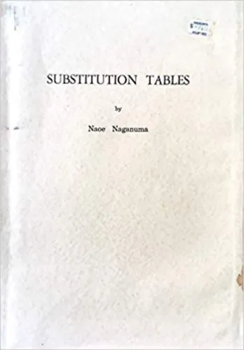Naganuma's basic japanese course - Subtitution tables - japán nyelvkönyv Különleges ajánlat