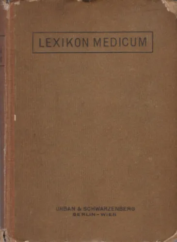 Lexikon Medicum - Orvosi zsebszótár a művelt országok orvosainak használatára nyolcz nyelven Árcsökkenés