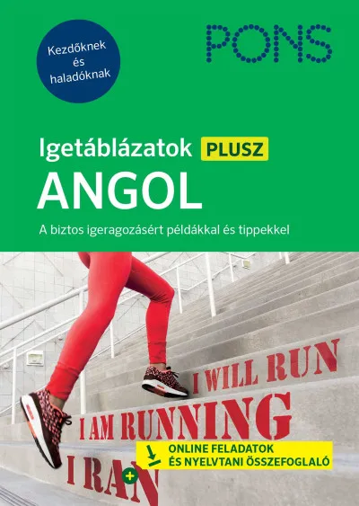 Szezonális akció PONS Igetáblázatok PLUSZ ANGOL