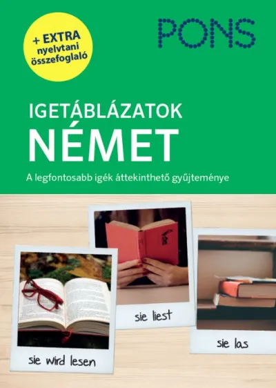 Olcsó PONS Igetáblázatok - Német - A legfontosabb igék áttekinthető gyűjteménye