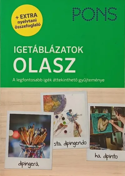 PONS igetáblázatok - olasz - A legfontosabb igék áttekinthető gyűjteménye Bestseller