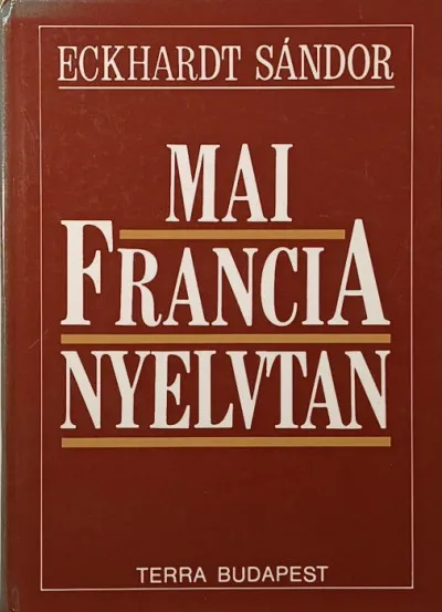 Nézd meg most Mai francia nyelvtan