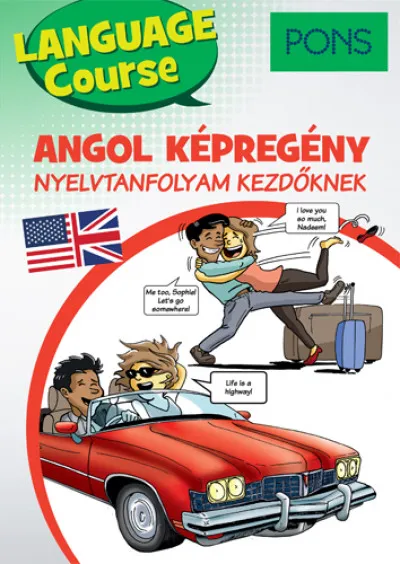 PONS Angol képregény nyelvtanfolyam kezdőknek Olcsóbb
