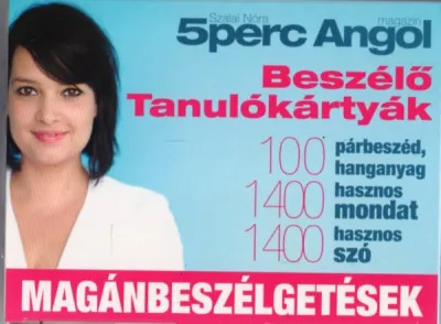 5 perc angol beszélő tanulókártyák - magánbeszélgetések Gyors szállítás