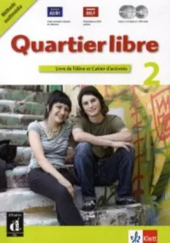 Quartier libre 2 - Livre de l'éléve et Cahier d'activités 2CD+DVD+Magazie Exkluzív ajánlat