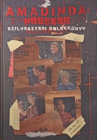 Biztonságos fizetés Amadinda-Presser szilveszteri emlékkönyv - (CD nélkül!)