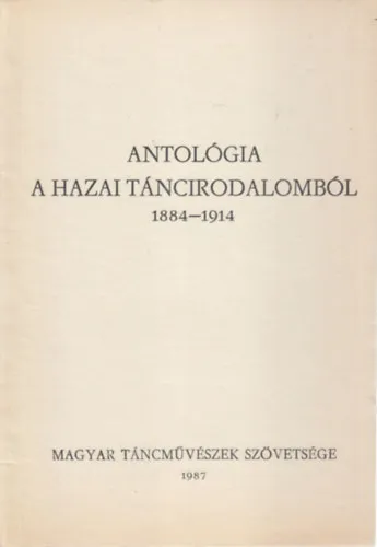 Biztonságos fizetés Antológia a hazai táncirodalomból 1884-1914