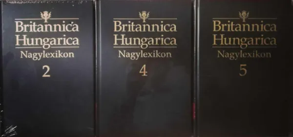 Legnépszerűbb Britannica Hungarica Nagylexikon 2,4,5