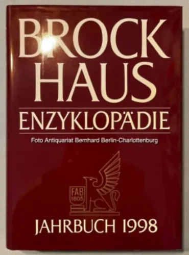 Kihagyhatatlan ajánlat Brockhaus Enzyklopädie (Jahrbuch 1998)