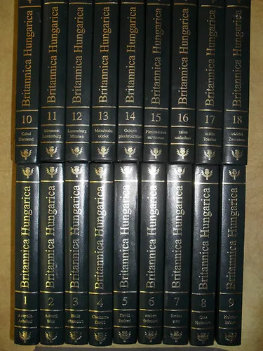 Nézd meg most Britannica Hungarica világenciklopédia 1-18. kötet