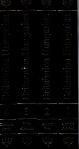 Britannica Hungarica - Világenciklopédia I-IV. kötet Rendeld meg most