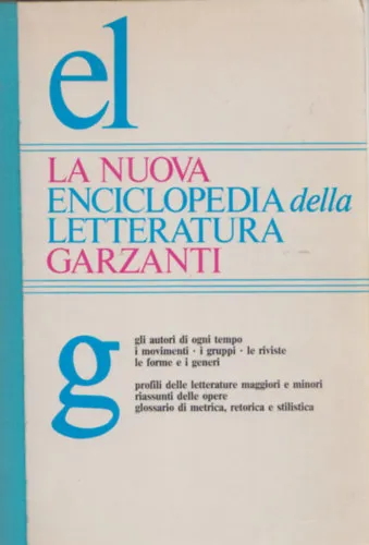 La nuova enciclopedia della letteratura Garzanti Különleges ajánlat