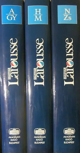 Expressz kézbesítés Magyar Larousse Enciklopédia I-III.