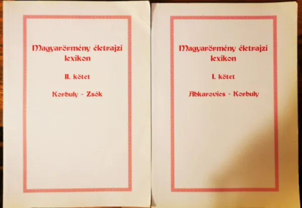 Árengedmény Magyarörmény életrajzi lexikon I-II.
