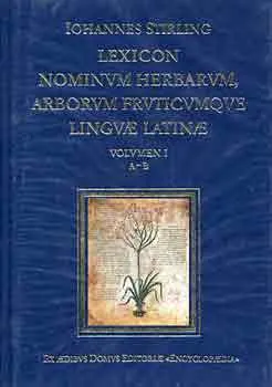 Lexicon Nominum Herbarum, Arborum Fruticumque Linguae Latinae I. Olcsó