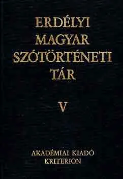 Erdélyi magyar szótörténeti tár V. Outlet