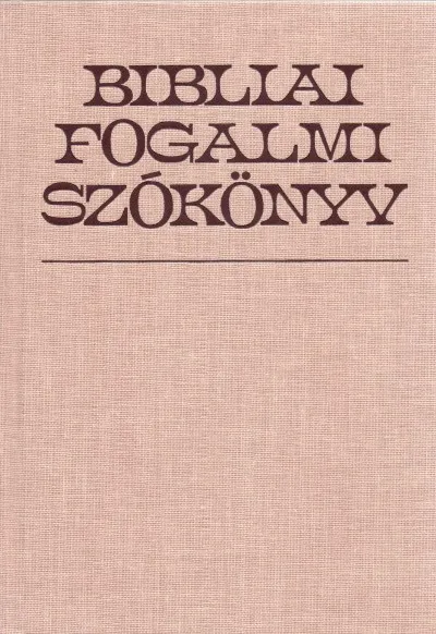 Bibliai fogalmi szókönyv Árcsökkenés