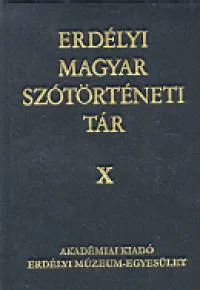 Erdélyi magyar szótörténeti tár X. - Or-P Szuper akció
