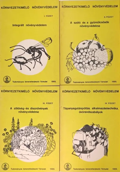 Akció Környezetkímélő növényvédelem I-IV. füzetek