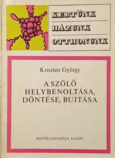 Gyors szállítás A szőlő helybenoltása, döntése, bujtása