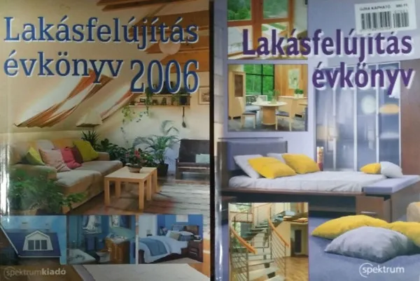 Lakásfelújítás évkönyv 2006 + 2007 (2 kötet) Újdonság