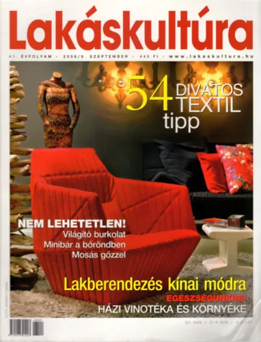Lakáskultúra - 41. évf. 2006/9. szeptember Gyors kiszállítás