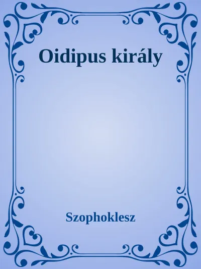 Legnépszerűbb Oidipus király