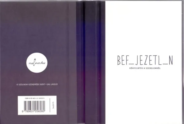 Expressz kézbesítés Bef_jezetl_n - Könyvjáték a szerelemről