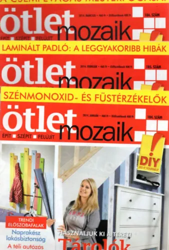 Ötlet Mozaik 2014. évf. ( 1 -12. szám - teljes ) Végkiárusítás