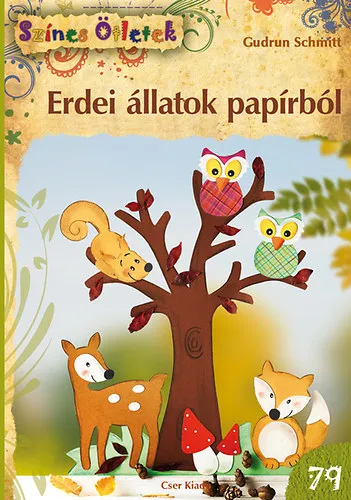 Gyors szállítás Erdei állatok papírból