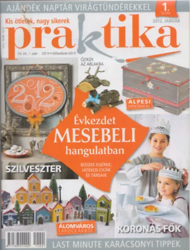 Kedvezményes ár 11db Praktika (2012) - XVI.évfolyam 1.szám,2.szám,3.szám,4.szám,5.szám,6.szám,7.szám,8.szám,9.szám,10.szám,11.szám (hiányzik a 12.szám)