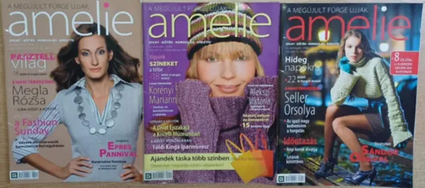 Végkiárusítás A megújult Fürge Ujjak - Amelie (3 szám): 2008/10., 11., 12. számok