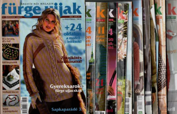 Fürge ujjak magazin 2007. év teljes évfolyama. Expressz szállítás