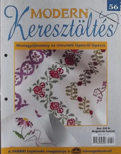 Modern Keresztöltés 56. - Mintagyűjtemény és útmutató lépésről lépésre Szuper ajánlat