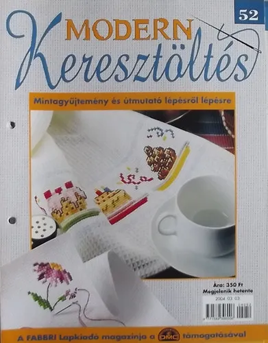 Modern Keresztöltés 52. - Mintagyűjtemény és útmutató lépésről lépésre Újdonság