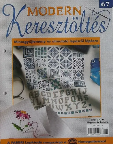 Modern Keresztöltés 67. - Mintagyűjtemény és útmutató lépésről lépésre Árengedmény