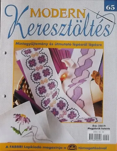 Modern Keresztöltés 65. - Mintagyűjtemény és útmutató lépésről lépésre Árengedmény