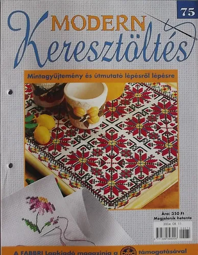 Prémium Modern Keresztöltés 75. - Mintagyűjtemény és útmutató lépésről lépésre