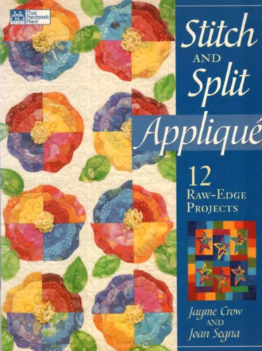 Stitch and Split Appliqué - angol kézimunkakönyv Különleges ajánlat