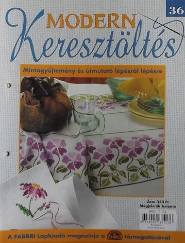 Modern Keresztöltés 36. - Mintagyűjtemény és útmutató lépésről lépésre Népszerű