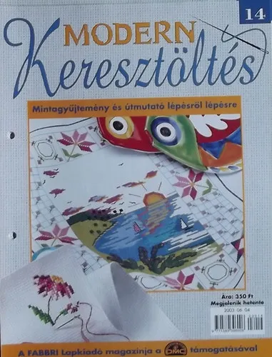 Modern Keresztöltés 14. - Mintagyűjtemény és útmutató lépésről lépésre Különleges ajánlat