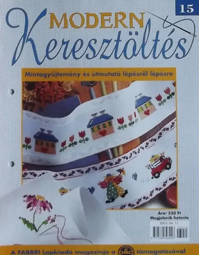 Kiárusítás Modern Keresztöltés 15. - Mintagyűjtemény és útmutató lépésről lépésre