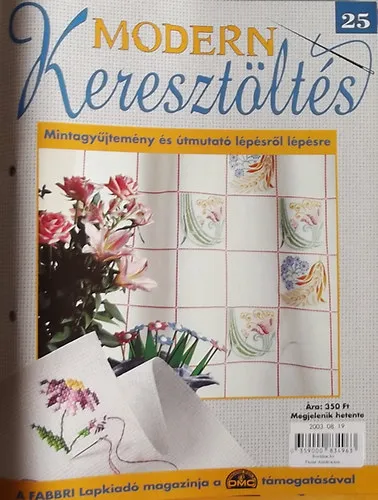 Modern Keresztöltés 25. - Mintagyűjtemény és útmutató lépésről lépésre Újdonság