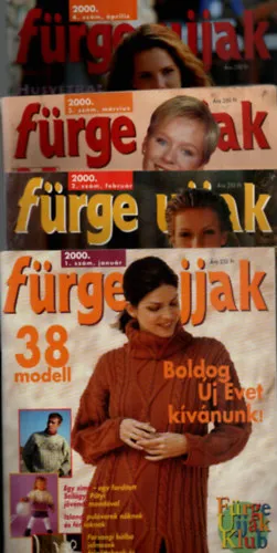 Akciós ár Fürge Ujjak magazin 2000. évfolyam - 1.,4., 8. szám hiányzik!