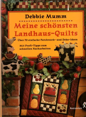 Meine schönsten Landhaus-Quilts - Über 70 einfache Patchwork- und Deko-Ideen Azonnali szállítás
