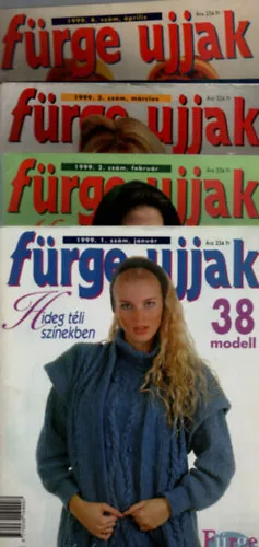 Expressz kézbesítés Fürge ujjak magazin 1999. teljes évfolyam - 4-7. szám hiányzik!