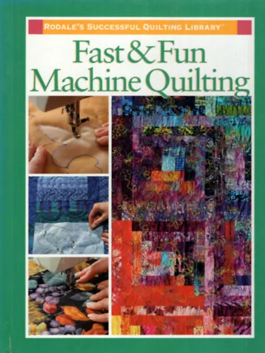 Fast & Fun Machine Quilting - angol kézimunka könyv Szuper akció