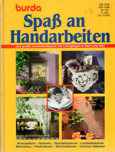 Spass an Handarbeiten - Burda K624- német kézimunka Vásárlói kedvenc