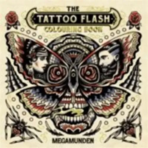 The Tattoo Flash Colouring Book Árengedmény